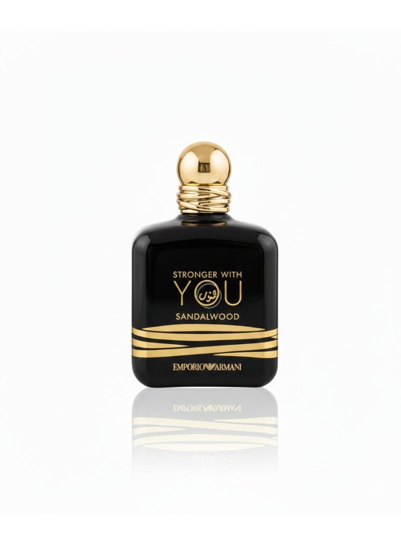 armani Stronger With You Sandalwood Eau de Parfum 100ml Authentic - Image 1